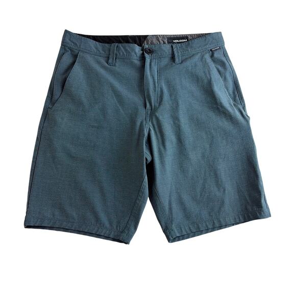 Volcom Other - Volcom Shorts Mens 32 Blue Frickin Surf & Turf Static 4 Way Stretch Hybrid
